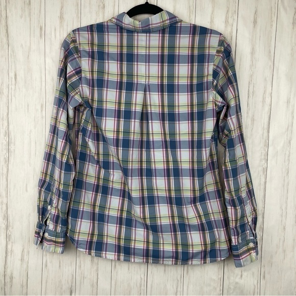 Patagonia plaid button down women’s blouse size 4 - Picture 5 of 5
